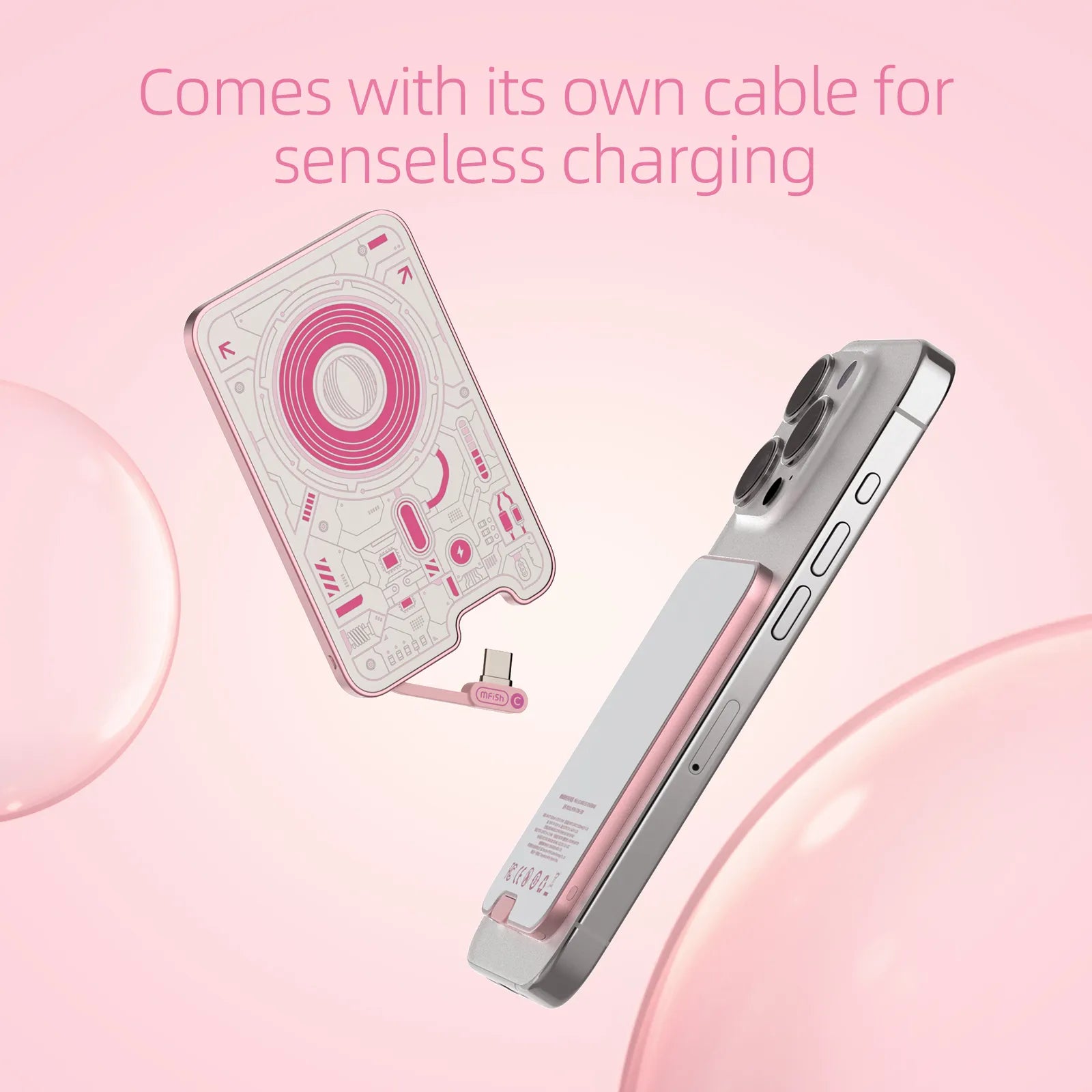 Mirror power bank for travel