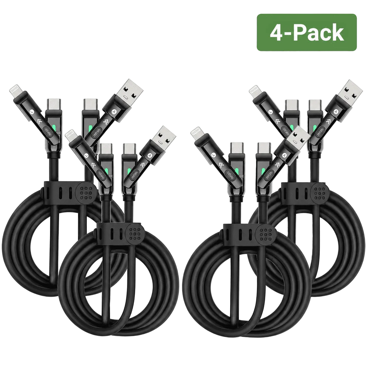 Armored Dragon 3 Cable Set (4-Pack)