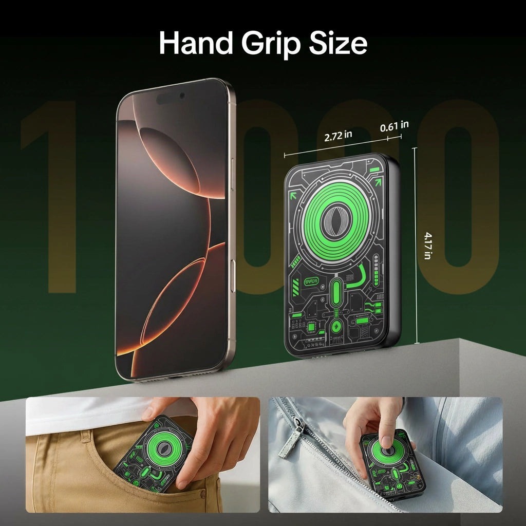 mfish E-Monster Power Bank (10K, Magsafe)