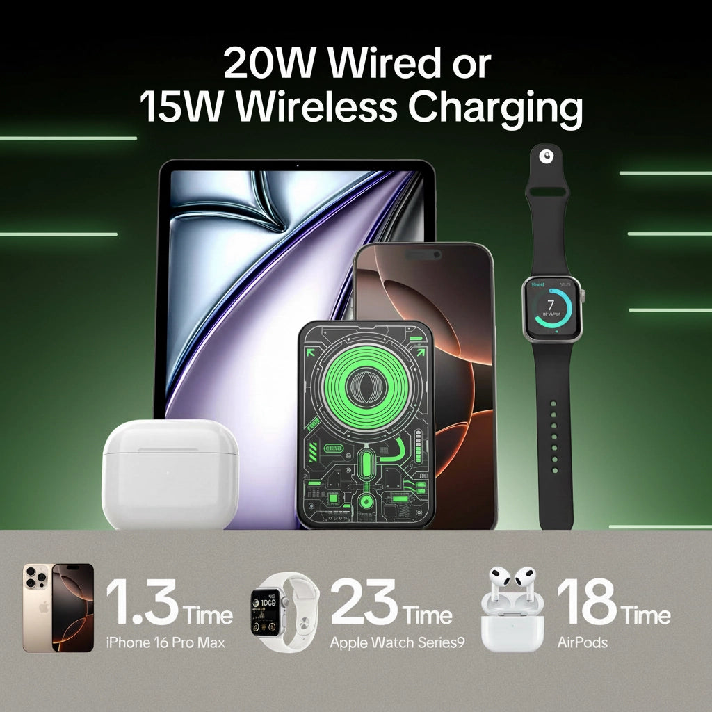 mfish E-Monster Powerbank (10K, Magsafe)