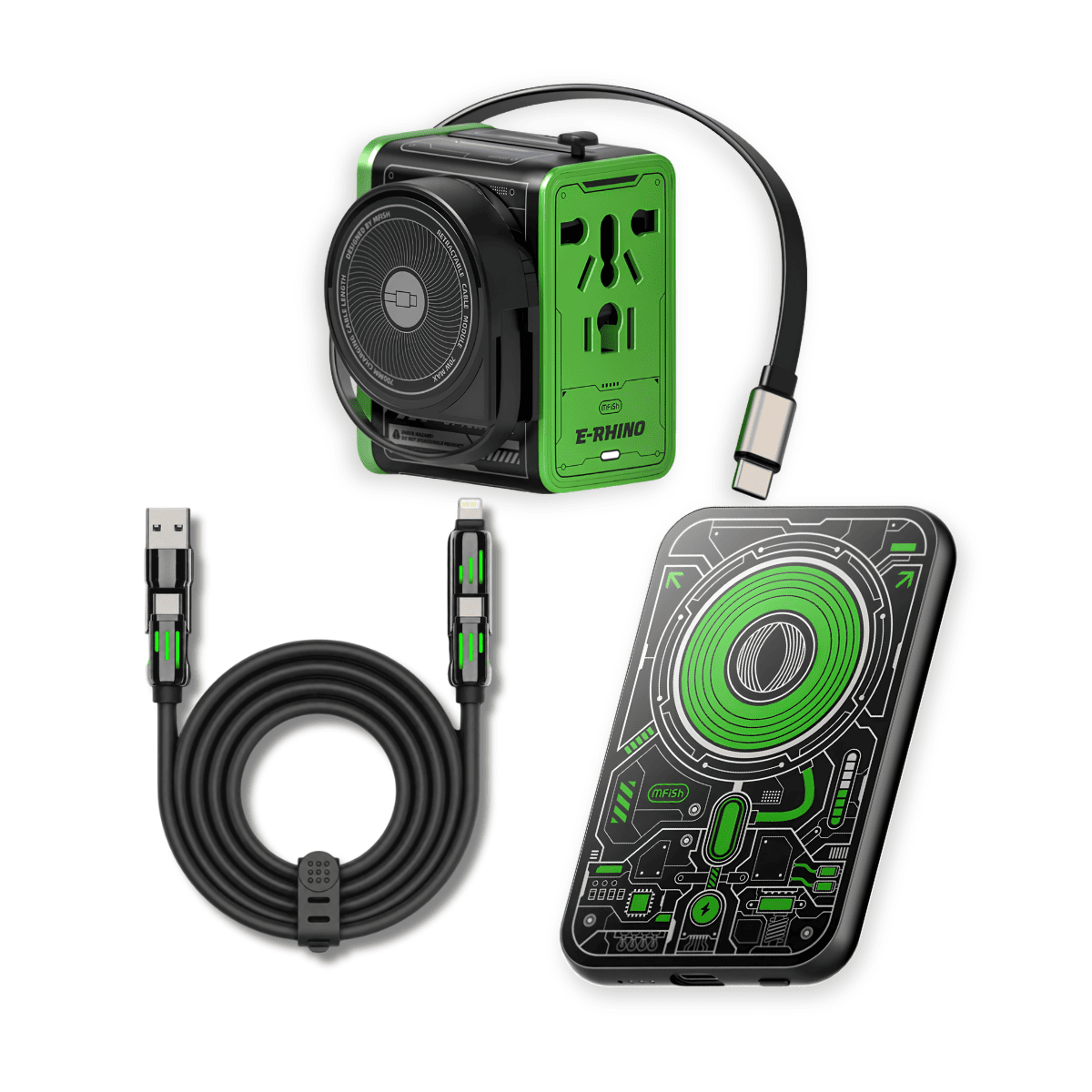 mfish Travel Charging Kit