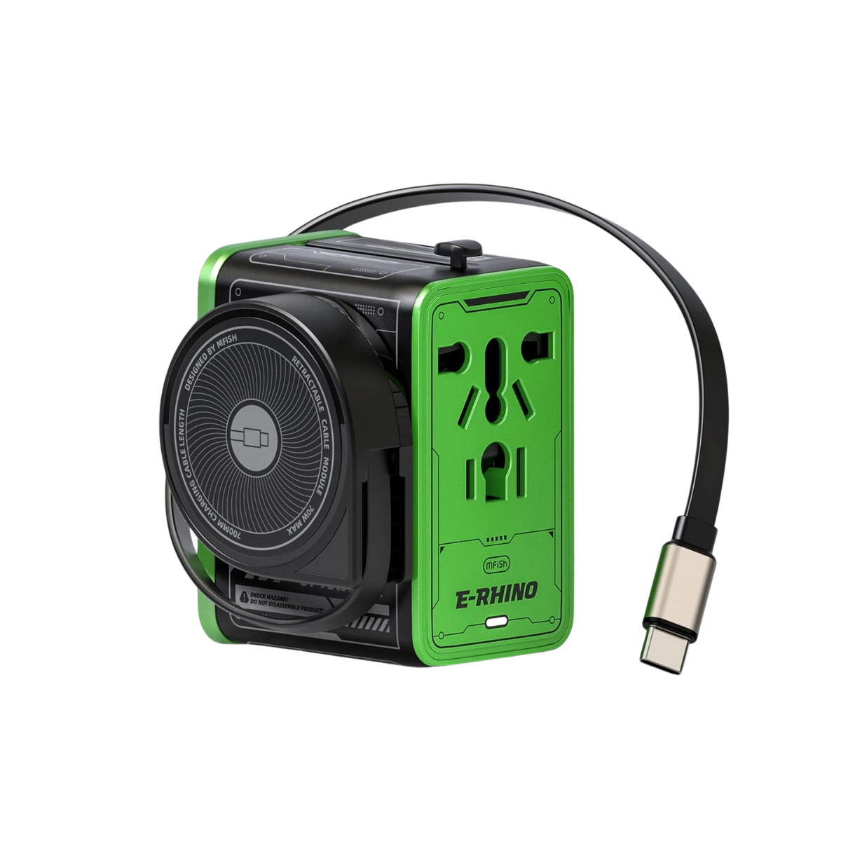 E RHINO Travel Adapter