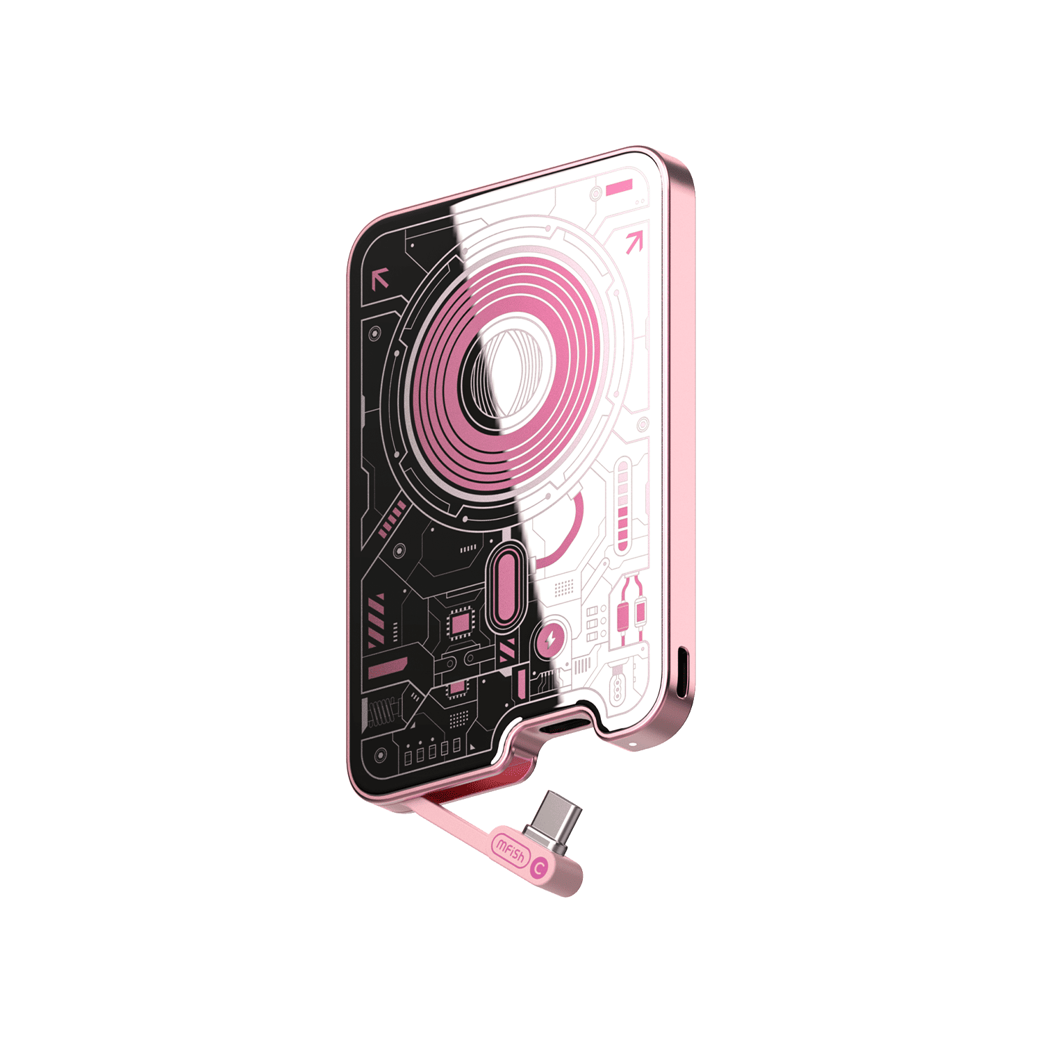 mfish Cute portable charger